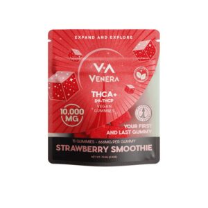 Strawberry Smoothie - Venera THCA Gummies 10000MG - Venera - DC LLC