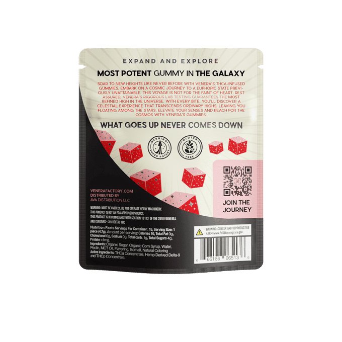 Strawberry Smoothie - Venera THCA Gummies 10000MG - Venera - DC LLC