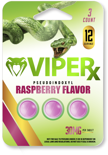 Raspberry - Viperx Pseudo 30MG Tablet - Viperx - DC LLC