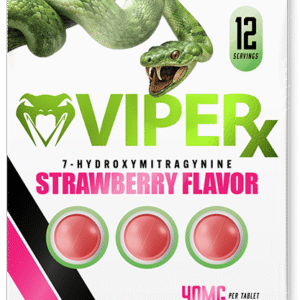 Strawberry - Viperx 7 - Hydroxy 40MG Tablet - Viperx - DC LLC