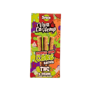 Bubble Gum Cake - Viva La Hemp THC Pre - Rolls 3 Pack - Viva La Hemp - DC LLC