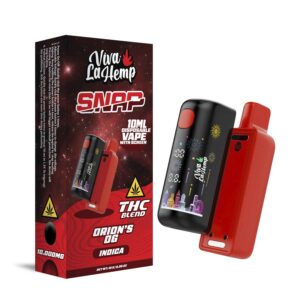 Orion's OG - Viva La Hemp Snap Disposable Vape 10G - Viva La Hemp - DC LLC