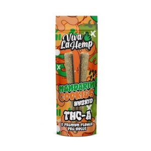 Mandarin Cookies - Viva La Hemp THC - A Cones Pre - Rolls - Viva La Hemp - DC LLC