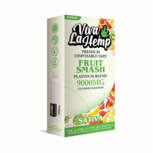 Fruit Smash - Viva La Hemp Platinum Blend Disposable 9G - Viva La Hemp - DC LLC