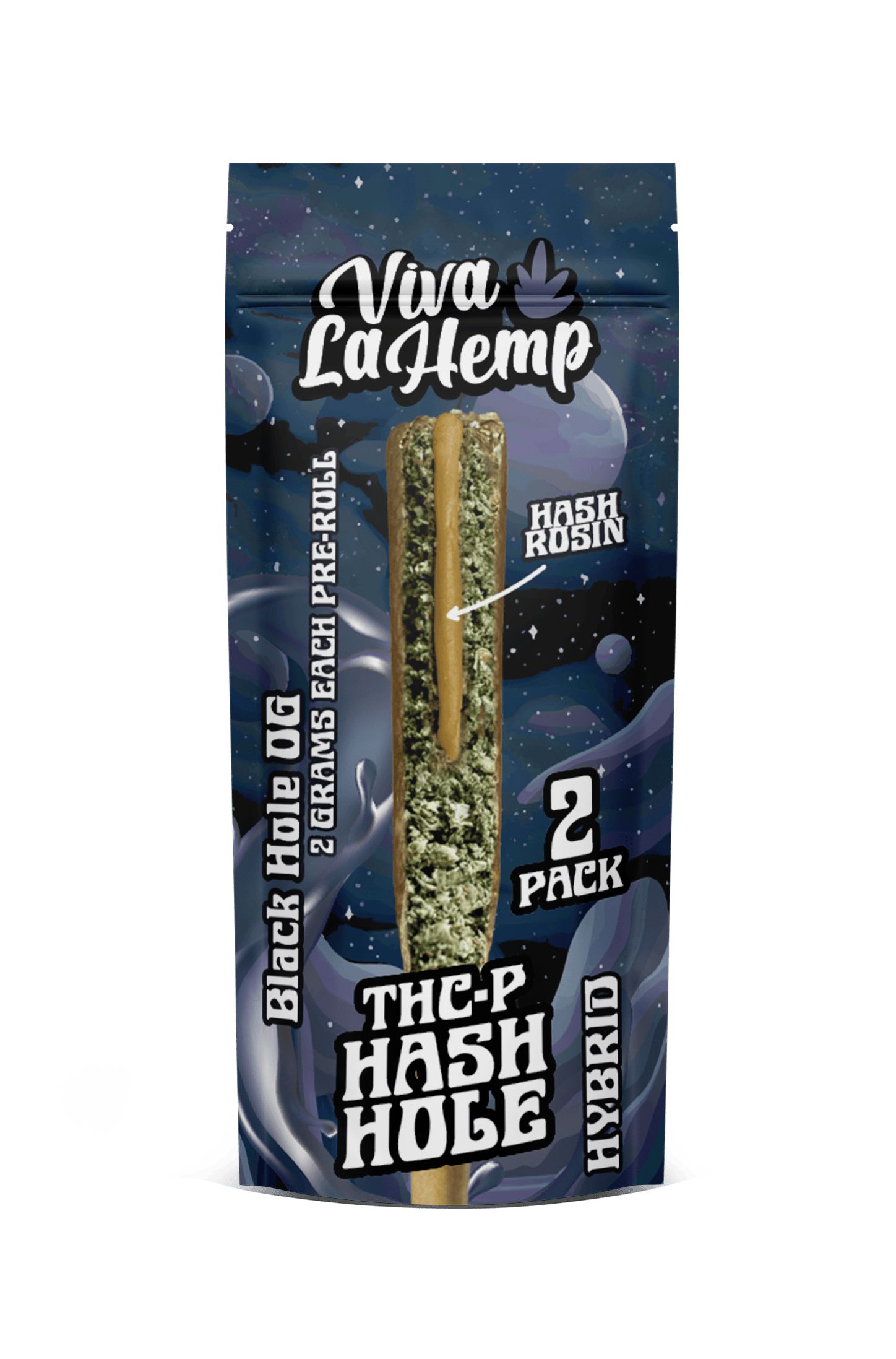 Black Hole OG - Viva La Hemp THCP Hash Hole Pre - Rolls 4G - Viva La Hemp - DC LLC
