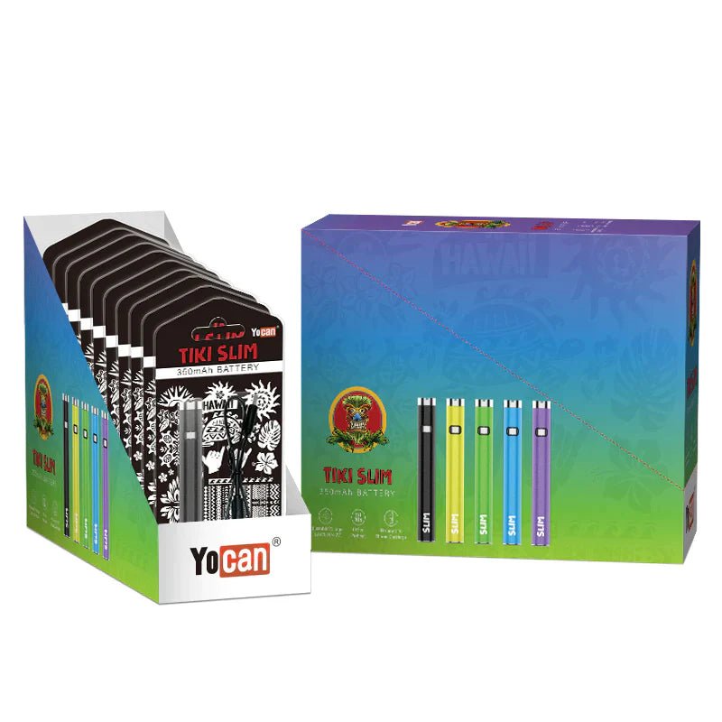 Tiki Slim Batteries by Yocan - The Smoky Rolling - DC LLC