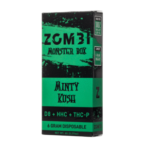 Minty Kush - Zombi Monster Box THCP Disposable 6G - Zombi - DC LLC