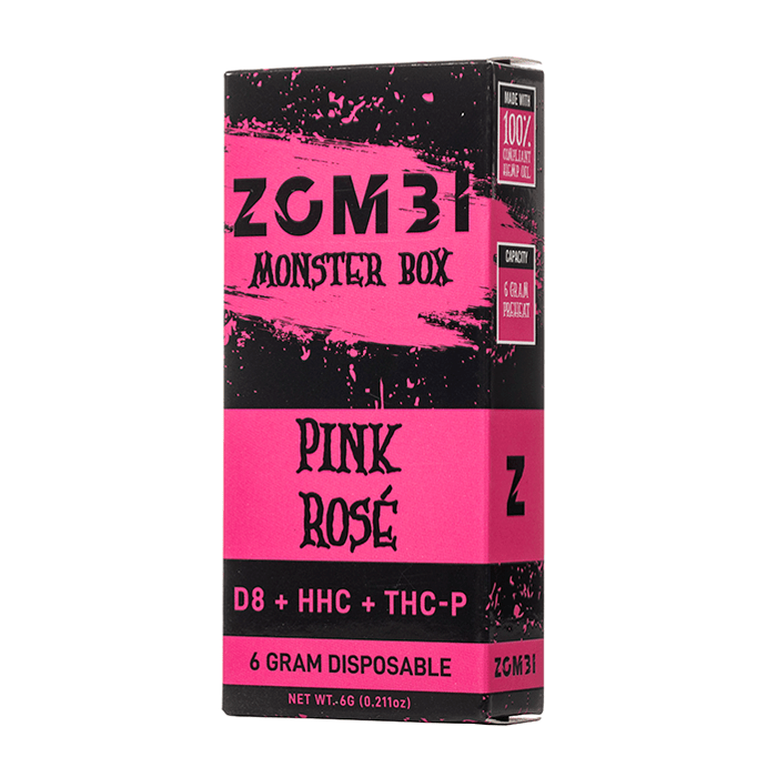 Pink Rose - Zombi Monster Box THCP Disposable 6G - Zombi - DC LLC