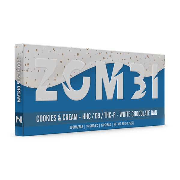 Cookies and Cream - Zombi THC - P Chocolate Bar - Zombi - DC LLC