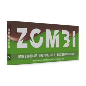 Dark Chocolate - Zombi THC - P Chocolate Bar - Zombi - DC LLC