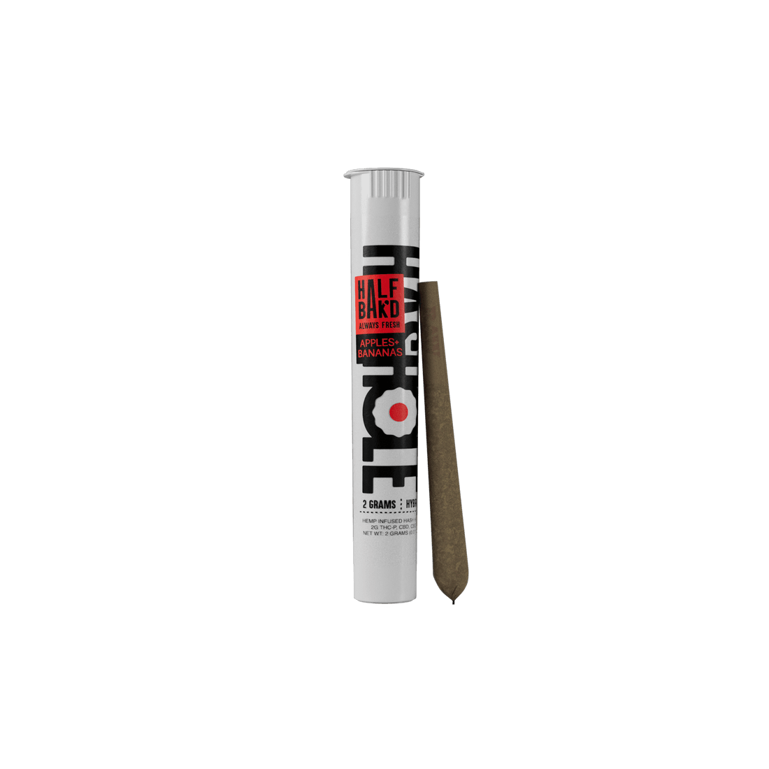 Apples & Bananas - Half Bak'd Hash Hole Pre - Rolls 2G - Half Bak'd - DC LLC