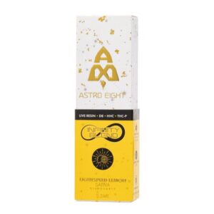 Lightspeed Lemon - Astro Eight Infinity Blend Disposable 2.2G - Astro Eight - DC LLC