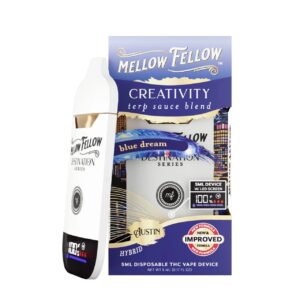 Blue Dream - Mellow Fellow Austin Creativity Terp Sauce Disposable 5G - Mellow Fellow - DC LLC