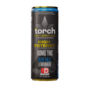 Blue Razz Lemonade - Torch THC Seltzer 60MG - Torch - DC LLC