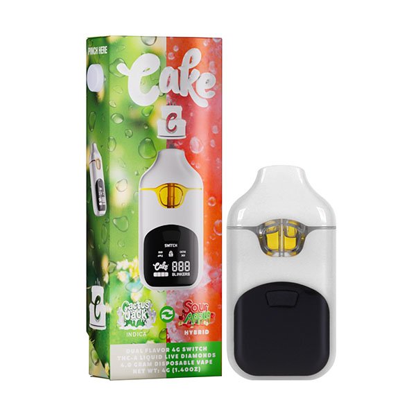 Cactus Jack / Sour Apple - Cake Dual Flavor Switch 4G - Cake - DC LLC