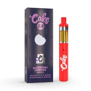 Blueberry Cookies - Cake Delta 8 Disposable Vape | 2g - Cake - DC LLC