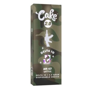 AK - 47 - CAKE Delta 10 Disposable Vape 2G - Cake - DC LLC