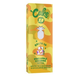 Pineapple Express - CAKE Delta 10 Disposable Vape 2G - Cake - DC LLC