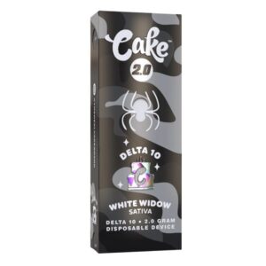 White Widow - CAKE Delta 10 Disposable Vape 2G - Cake - DC LLC