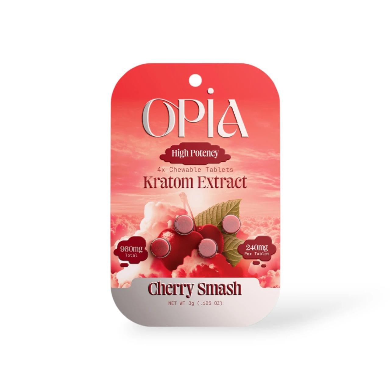 Cherry Smash - Opia High Potency Kratom Extract 960mg