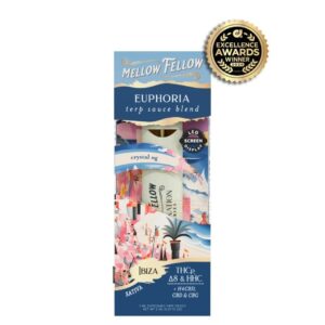 Crystal OG - Mellow Fellow Euphoria Ibiza Terp Sauce Blend Disposable 2G - Mellow Fellow - DC LLC