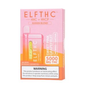 Sweet Pink Grapefruit Disposable Vape 5G - ELF THC - DC LLC