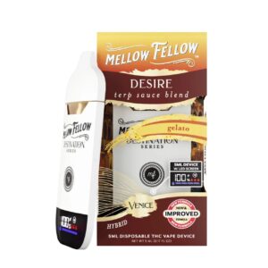Gelato - Mellow Fellow Venice Desire Terp Sauce Disposable 5G - Mellow Fellow - DC LLC