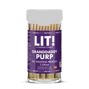 Grandaddy Purp - Lit THCP Liquid Diamonds Pre-Rolls 10CT