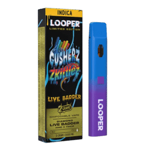 Gusherz Zkittlez - Looper Live Badder Disposable - Looper - DC LLC