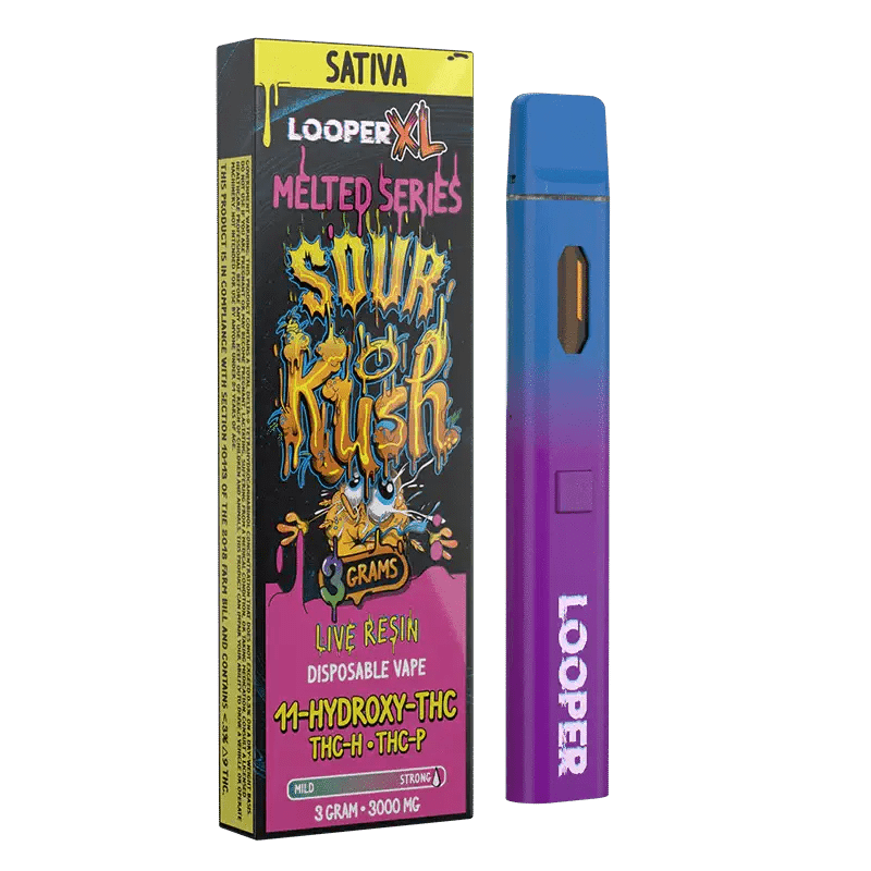 Sour Kush - Looper Melted Series XL Disposable - Looper - DC LLC
