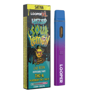 Sour Lemon - Looper Lifted Series XL Disposable - Looper - DC LLC