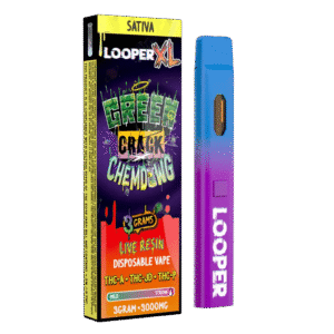 Green Crack X Chemdrawg - Looper Live Resin XL Disposable - Looper - DC LLC