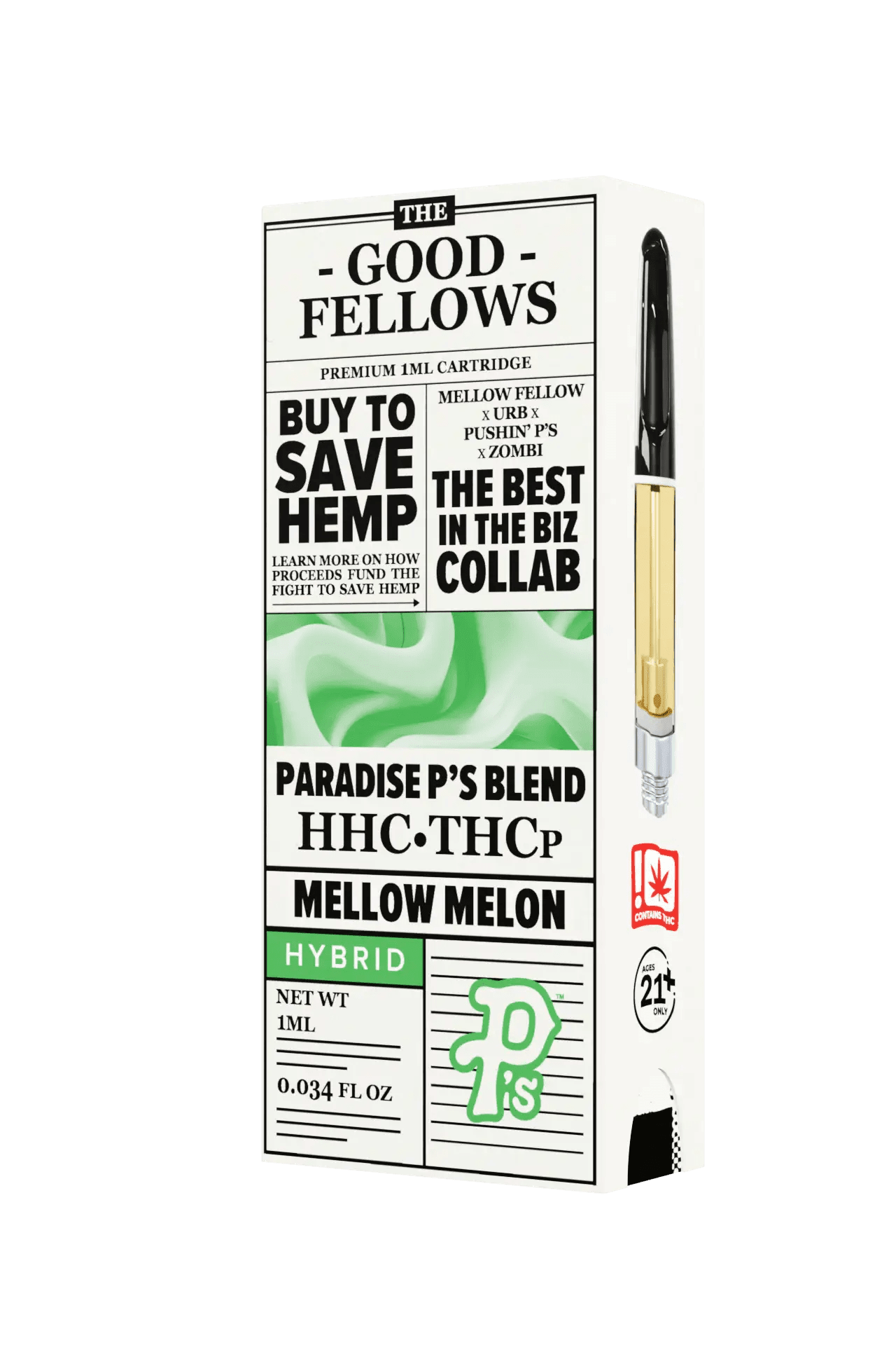 Mellow Melon - The Good Fellows Paradise P's Blend Cart 1G
