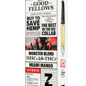 Miami Mango - The Good Fellows Monster Blend Cart 1G - The Good Fellows - DC LLC