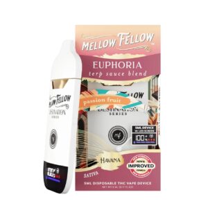 Passion Fruit - Mellow Fellow Havana Euphoria Terp Sauce Disposable 5G - Mellow Fellow - DC LLC