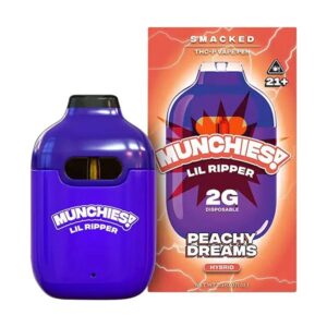 Peachy Dreams - Munchies Lil Ripper Smacked Vape 2G - Munchies - DC LLC