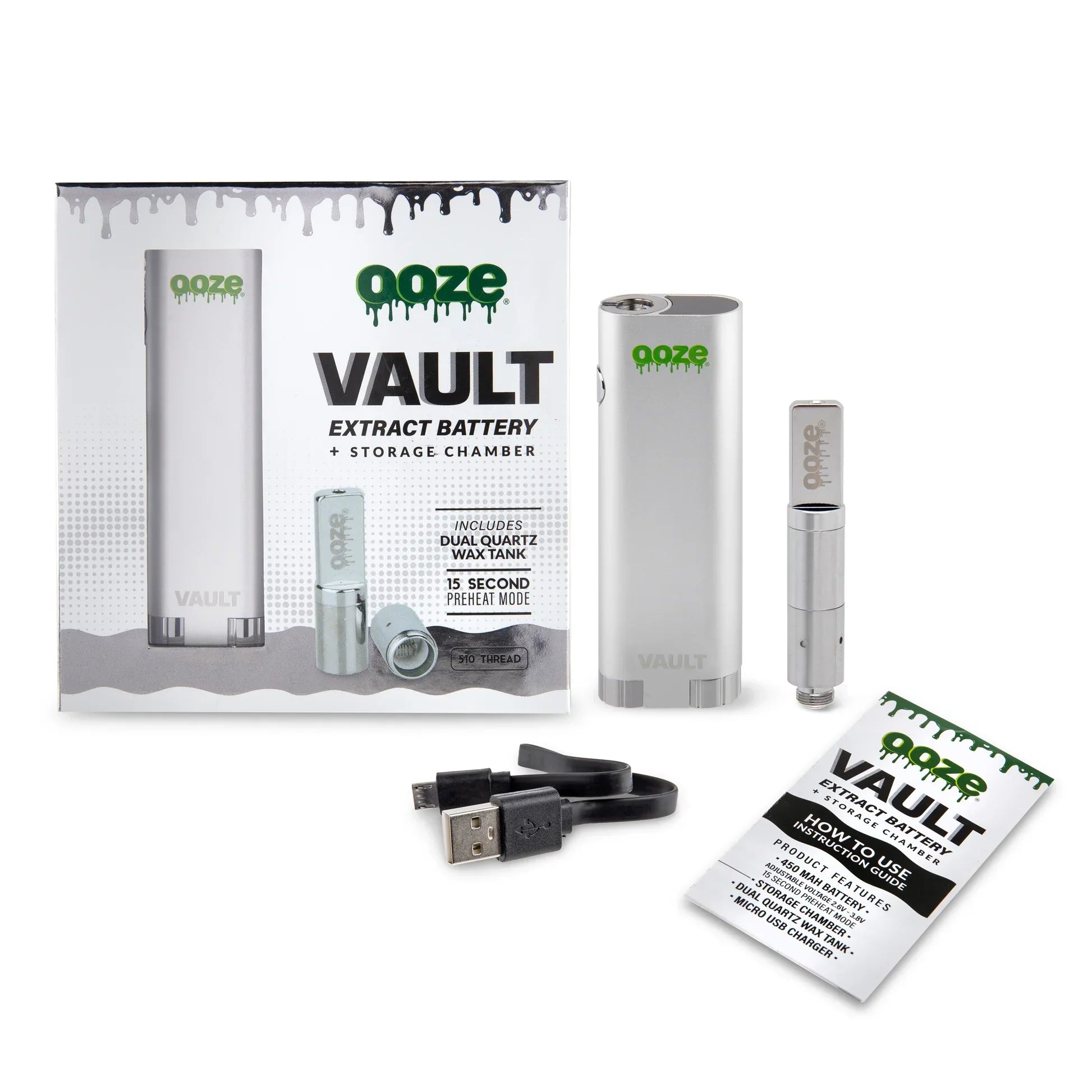 Ooze Vault Portable Vaporizer Battery - Ooze - DC LLC
