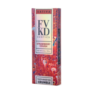 Strawberry Cough - FVKD Exotics Crumble Disposable 3.5G - FVKD - DC LLC