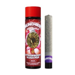 Strawberry Kush Pop - Munchies Jelly Hole THCP Pre Rolls 2G - Munchies - DC LLC