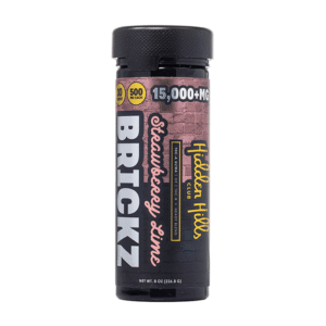 Strawberry Lime - Hidden Hills Brickz Gummies 15000MG - Hidden Hills - DC LLC