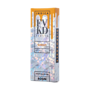 Sunset - FVKD Exotics THCP Rosin Disposable 3.5G - FVKD - DC LLC