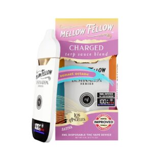 Sunset Octane - Mellow Fellow Los Angeles Charged Terp Sauce Disposable 5G - Mellow Fellow - DC LLC