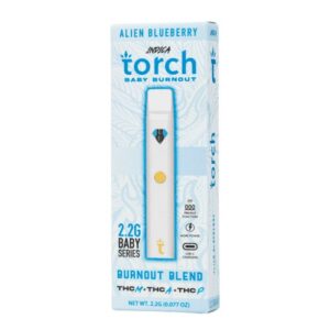 Alien Blueberry - Torch Baby Burnout Blend Disposable Vape 2.2G - Torch - DC LLC