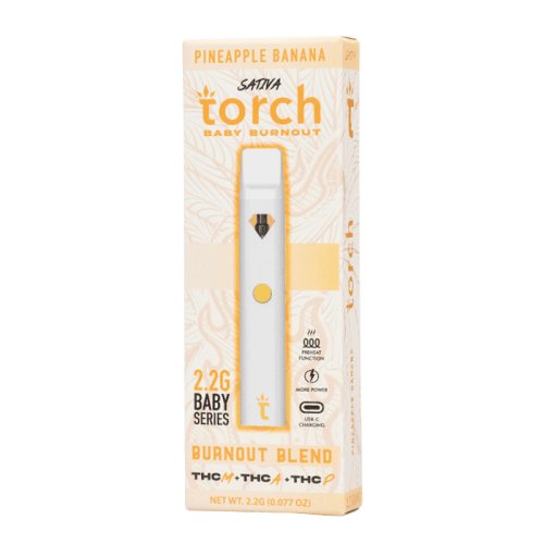 Pineapple Banana - Torch Baby Burnout Blend Disposable Vape 2.2G - Torch - DC LLC