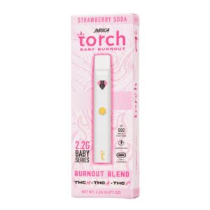 Strawberry Soda - Torch Baby Burnout Blend Disposable Vape 2.2G - Torch - DC LLC
