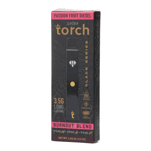 Passion Fruit Diesel - Torch Burnout Blend Black Series Disposable Vape 3.5G - Torch - DC LLC