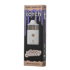 Berry Cream Puff - Torch Caviar Sauce Disposable Vape 4.5G - Torch - DC LLC