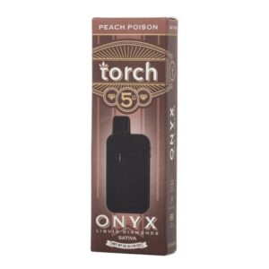 Peach Poison - Torch ONYX Liquid Diamond Disposable Vape 5G - Torch - DC LLC