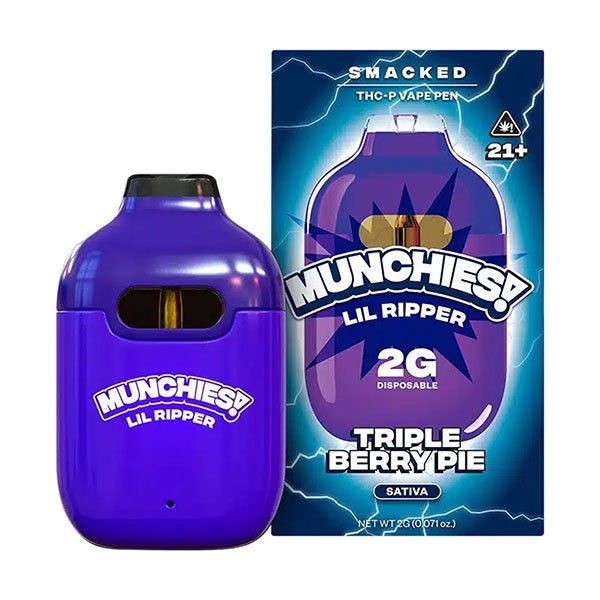 Triple Berry Pie - Munchies Lil Ripper Smacked Vape 2G - Munchies - DC LLC