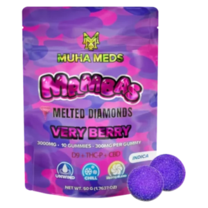 Very Berry - Muha Meds Melted Diamonds Mamba Gummies 3000mg - Muha Meds - DC LLC
